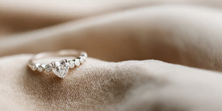 Heart Cut Lab Grown Diamond Engagement Rings