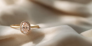 Champagne Lab Grown Diamond Engagement Rings