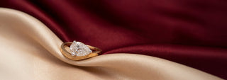 Antique cut Lab Grown Diamond Engagement Rings