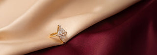 Bold Cut Lab Grown Diamond Engagement Rings