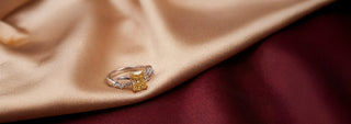 Champagne Lab Grown Diamond Engagement Rings