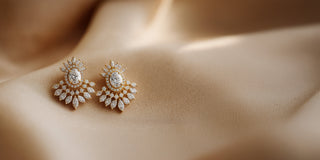 Designer  Lab Grown Diamond Earrings