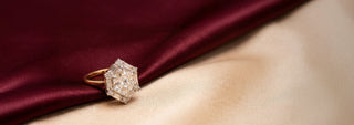 Duchess Cut Lab Grown Diamond Engagement Ring