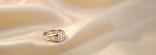 Flush Set Lab Grown Diamond Engagement Rings