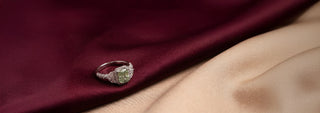 Green Lab Grown Diamond Engagement Rings