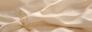 Heart Bangle and Bracelet