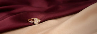 Kite Cut Lab Grown Diamond Engagement Ring