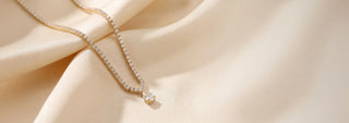 Line Solitaire Necklace Collection