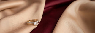 Micro Pave Setting Lab Grown Diamond Engagement Rings
