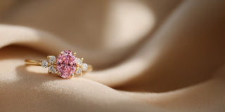 Pink Lab Grown Diamond Rings