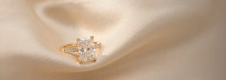 Radiant Cut Lab Grown Diamond Engagement Rings