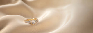 Split Band Lab Grown Diamond Engagement Rings by Reia Diamonds