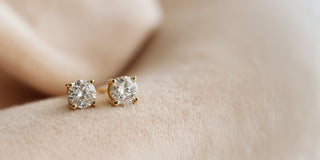 Yellow Gold Earrings