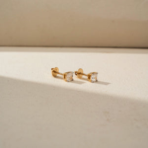 Luxury Cushion Crystal Style Earring