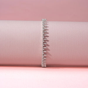 Elegant Fringe Drop Diamond Bracelet