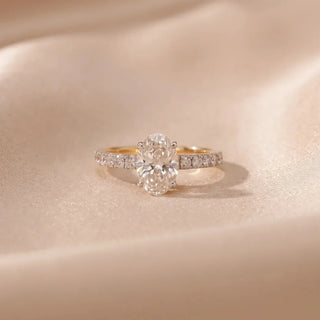 Pure Oval Sparkle diamond Ring