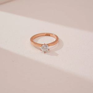 Classic Grace Round Diamond Ring