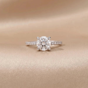 Solitaire Spark Diamond Engagement Ring