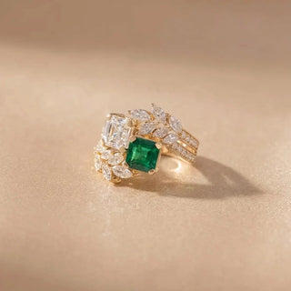 Royal Garden Cluster diamond Ring