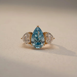 Timeless Ocean Sparkle Beauty Ring