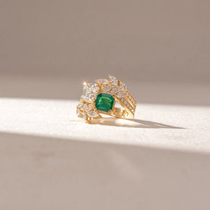 Royal Garden Cluster diamond Ring