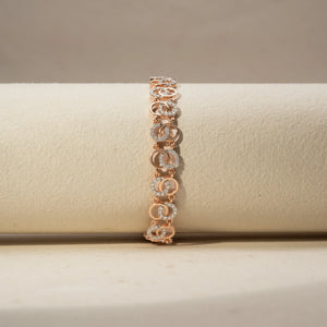 Sparkling Infinity Crystal Chain Bracelet