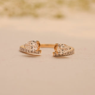 Golden Harmony Diamond Bridal Set