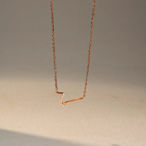 Luxury Minimal Sparkle Charm Necklace