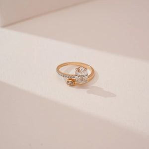 Orbit Spark Diamond Solitaire Ring