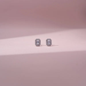 Eternal Emerald Shine Diamond Earring