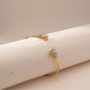 Radiant Sunrise Diamond Cuff Bracelet