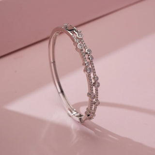 Dancing Droplets Diamond Duo Bracelet