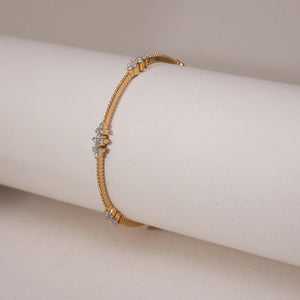 Grace Trail Diamond Bangle Spark