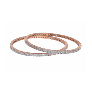 Sparkling Orb Diamond Bangles
