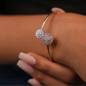 Blossom Open-end Diamond Bracelet