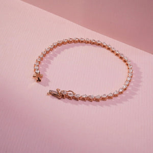 8 Cent Tennis Diamond Bracelet