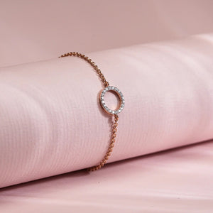 Circle of Light Diamond Bracelet