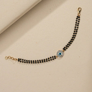 Evil Eye Diamond Protection Bracelet