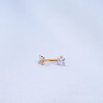 Floral Flicker Diamond Stud earrings