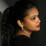 Statement Sparkle Diamond Drop Earrings