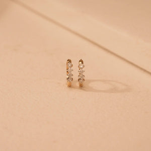 Diamond Trail Zigzag Sparkle Earrings