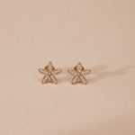 Botanical Grace Diamond Stud Earrings