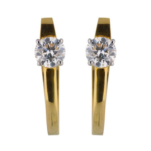 Essential Solitaire Diamond Earrings