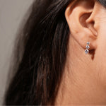 Triple-Drop Diamond Earrings
