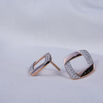 Cubist Dream Diamond Stud Earrings