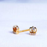 Tiara Shine Diamond Stud Earrings