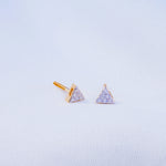 Prism Point Diamond Stud Earrings