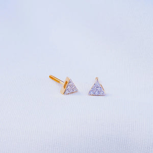 Prism Point Diamond Stud Earrings