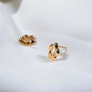 Blossom Dots Diamond Stud Earrings