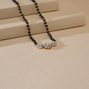 Bezel Glow Diamond Mangal Sutra